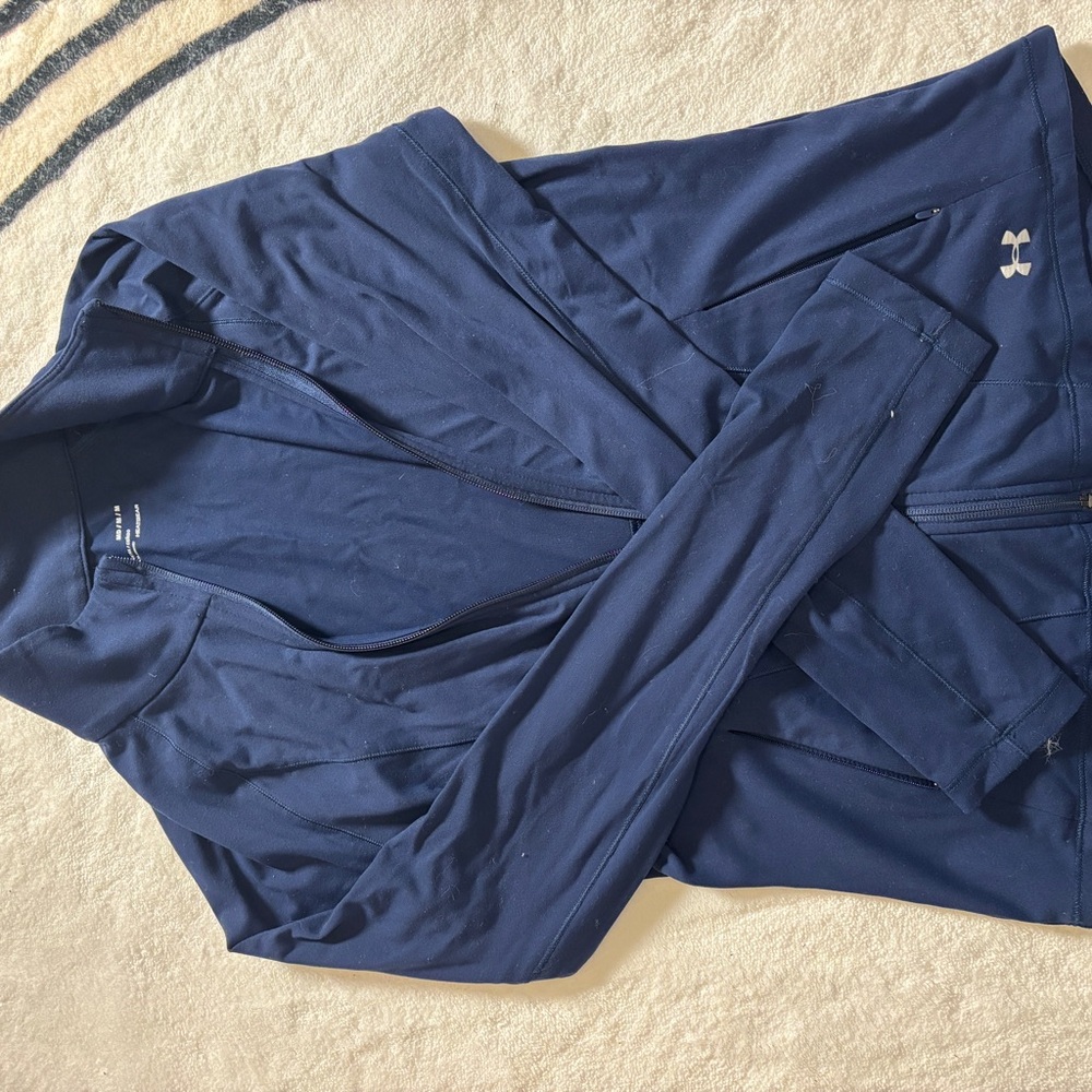 Under Armour Dark Blue Athletic Jacket